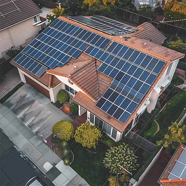 Solar panel inspection by a drone in Columbus, Ohio