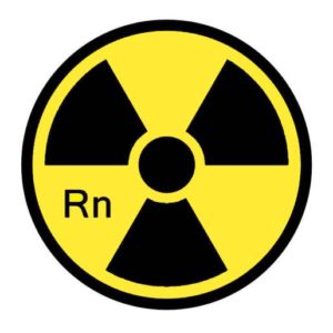 Radon hazard symbol